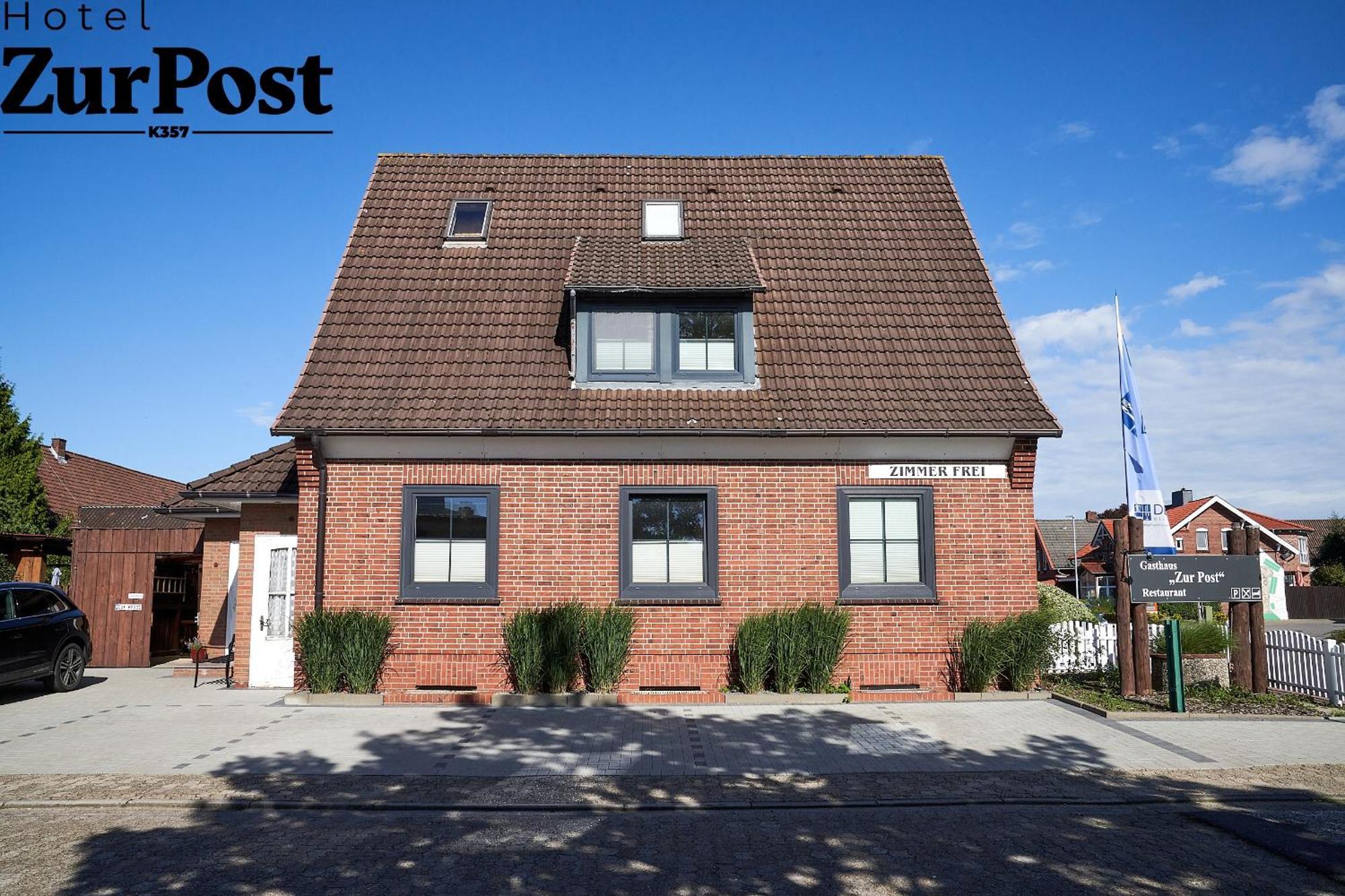 K357 - Hotel & Restaurant "Zur Post" In Otterndorf Bei Cuxhaven Bagian luar foto