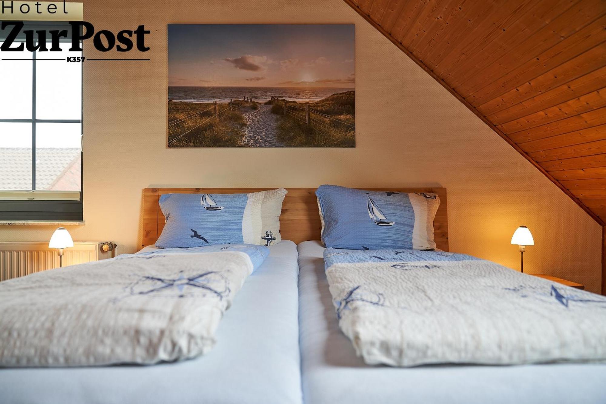 K357 - Hotel & Restaurant "Zur Post" In Otterndorf Bei Cuxhaven Bagian luar foto