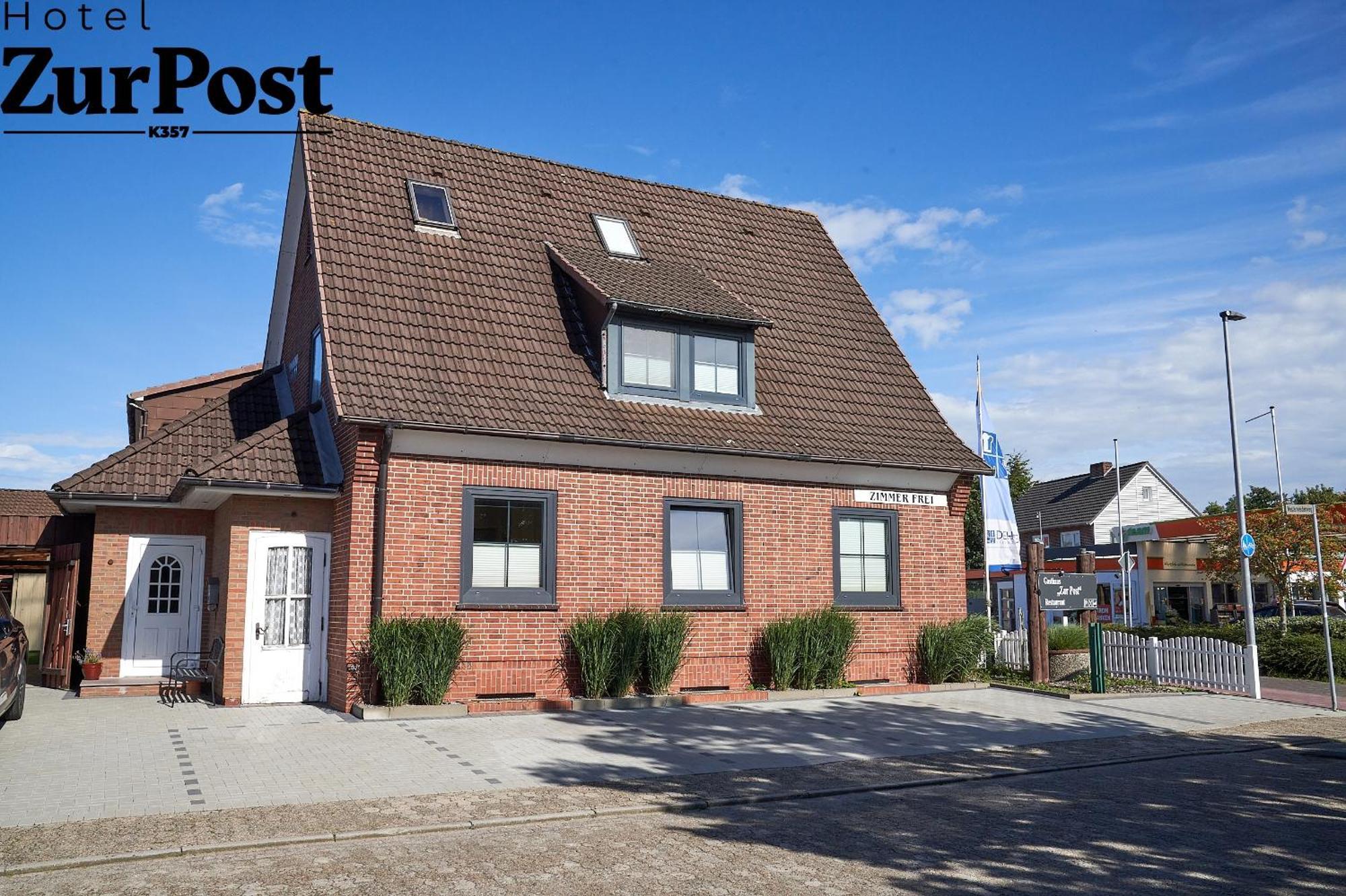 K357 - Hotel & Restaurant "Zur Post" In Otterndorf Bei Cuxhaven Bagian luar foto