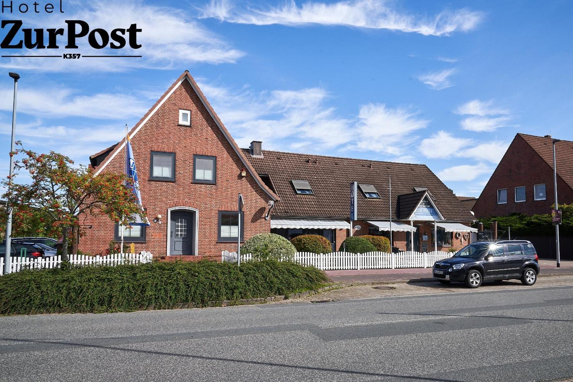 K357 - Hotel & Restaurant "Zur Post" In Otterndorf Bei Cuxhaven Bagian luar foto