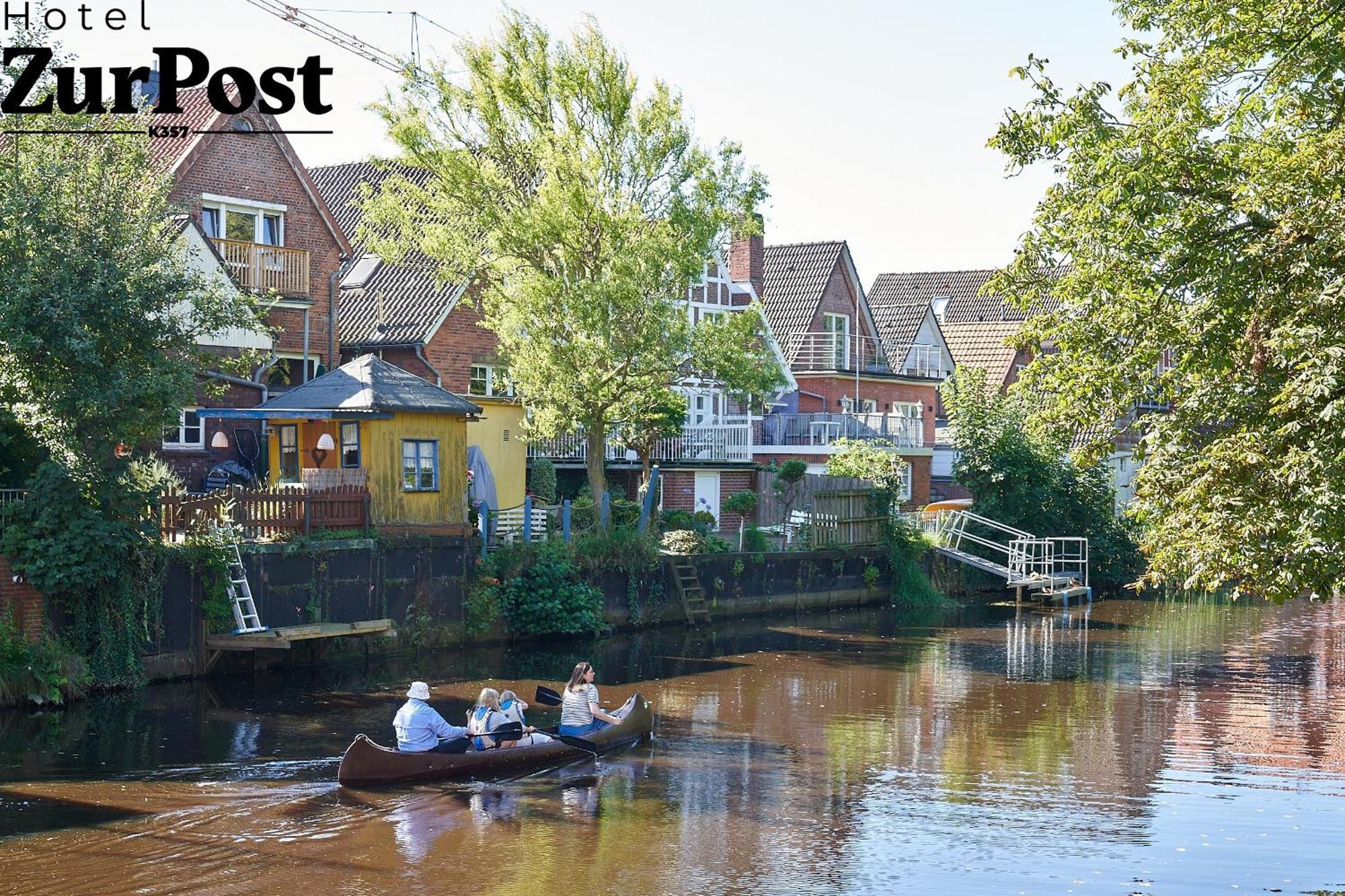 K357 - Hotel & Restaurant "Zur Post" In Otterndorf Bei Cuxhaven Bagian luar foto