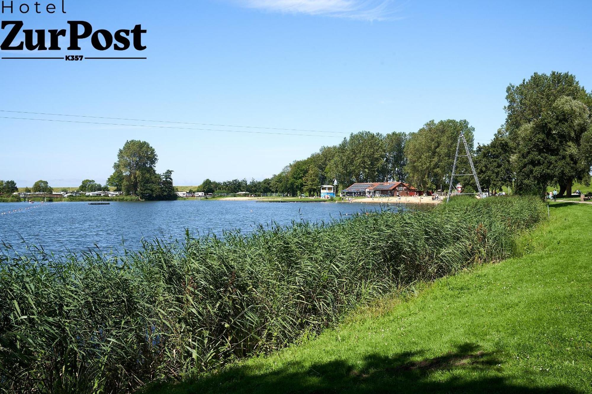 K357 - Hotel & Restaurant "Zur Post" In Otterndorf Bei Cuxhaven Bagian luar foto